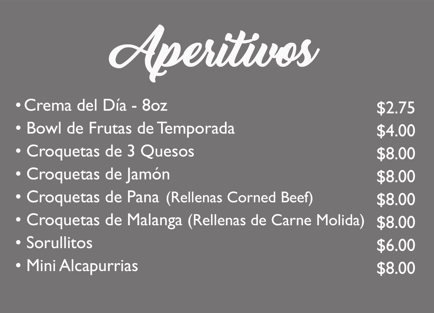 Desayunos